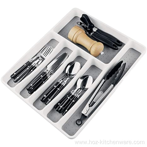 Plastic Silverware Tray for Drawer